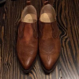 Frye Billy Shootie cognac 7.5